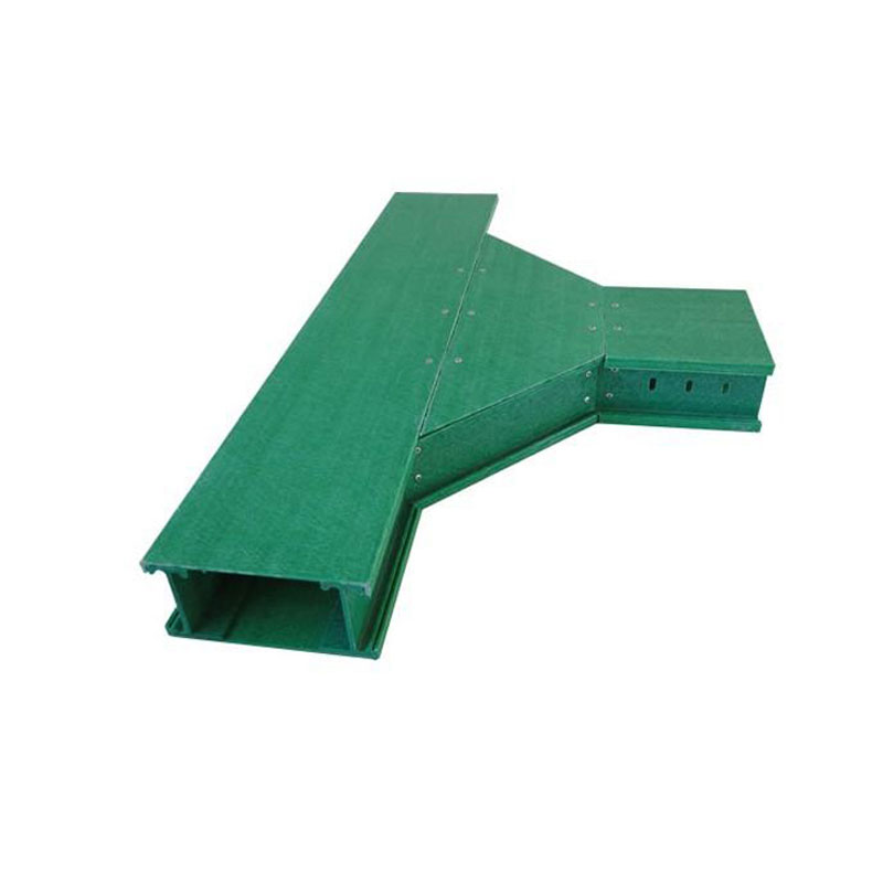 槽式玻璃鋼電纜橋架三通